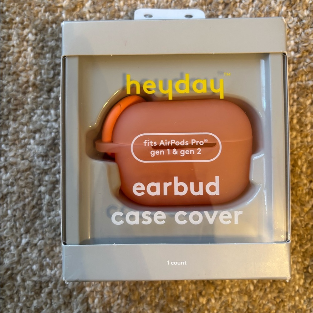 Heyday coral Earbud Case Cover